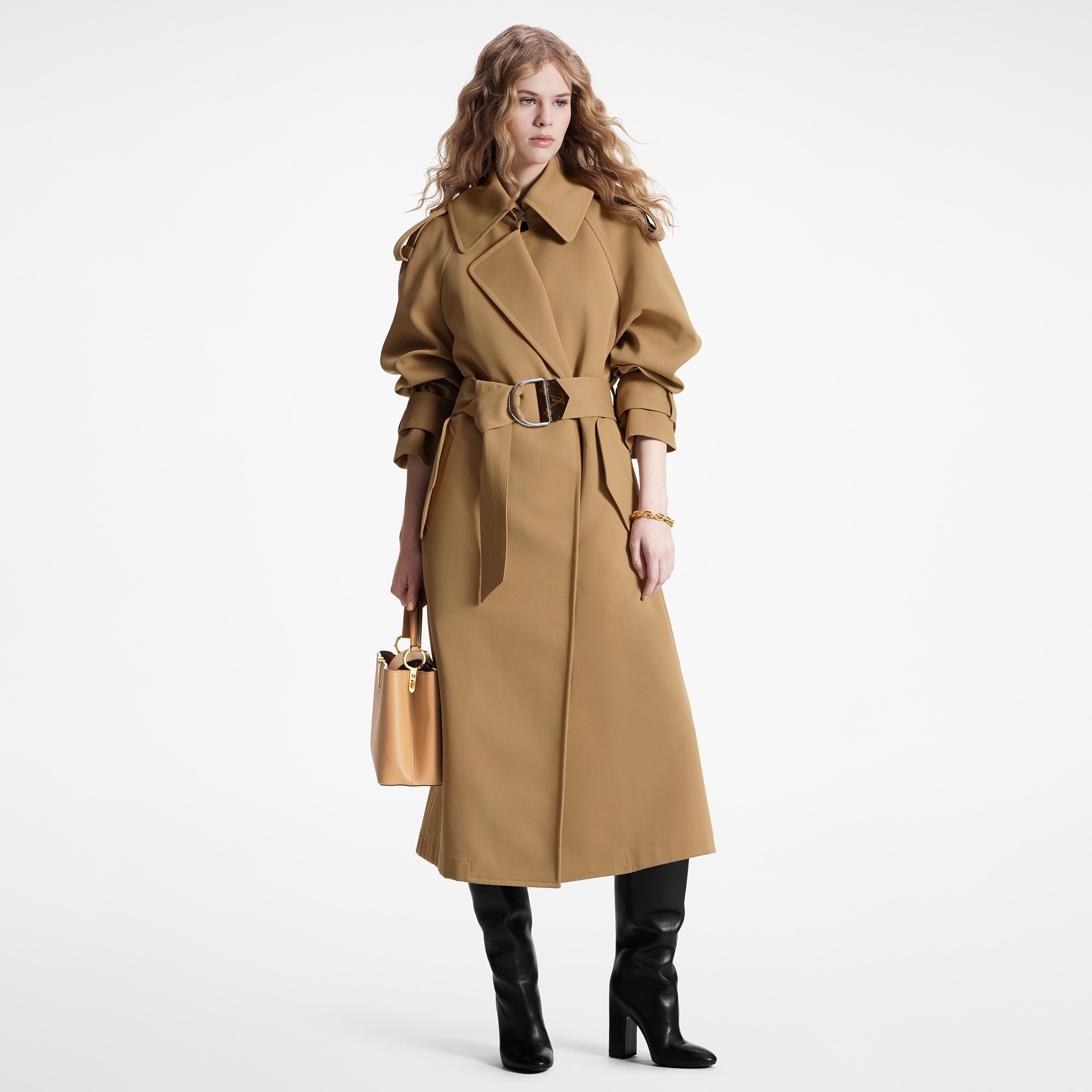 Oversized Detail Trench Coat